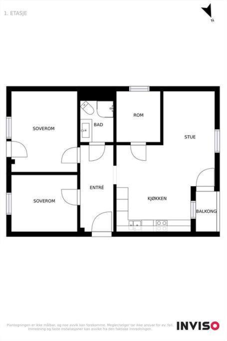 Beautiful Apartment In The Middle Of Lillehammer. Luaran gambar